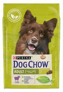 Сухой корм Dog Chow для щенков и взрослых собак, 1 кг