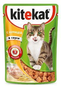 Консервы Kitekat для взрослых кошек, 85г